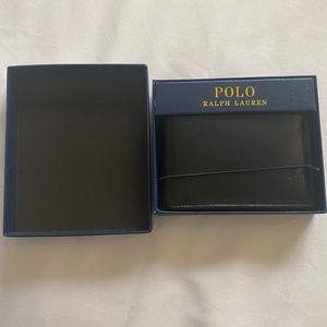 NEW with tags - POLO RALPH LAUREN Men's Burnished Leather Passcase Wallet